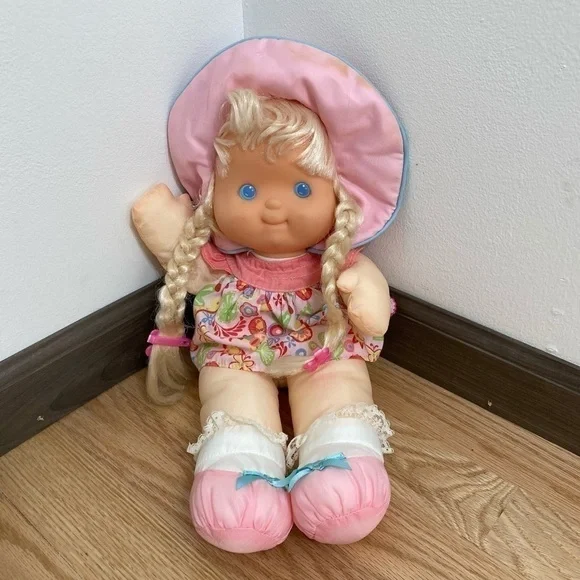 Vintage Fisher Price Puffalump Kids Doll 1992 Pink